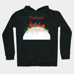 beautiful buildings in thailand Hoodie